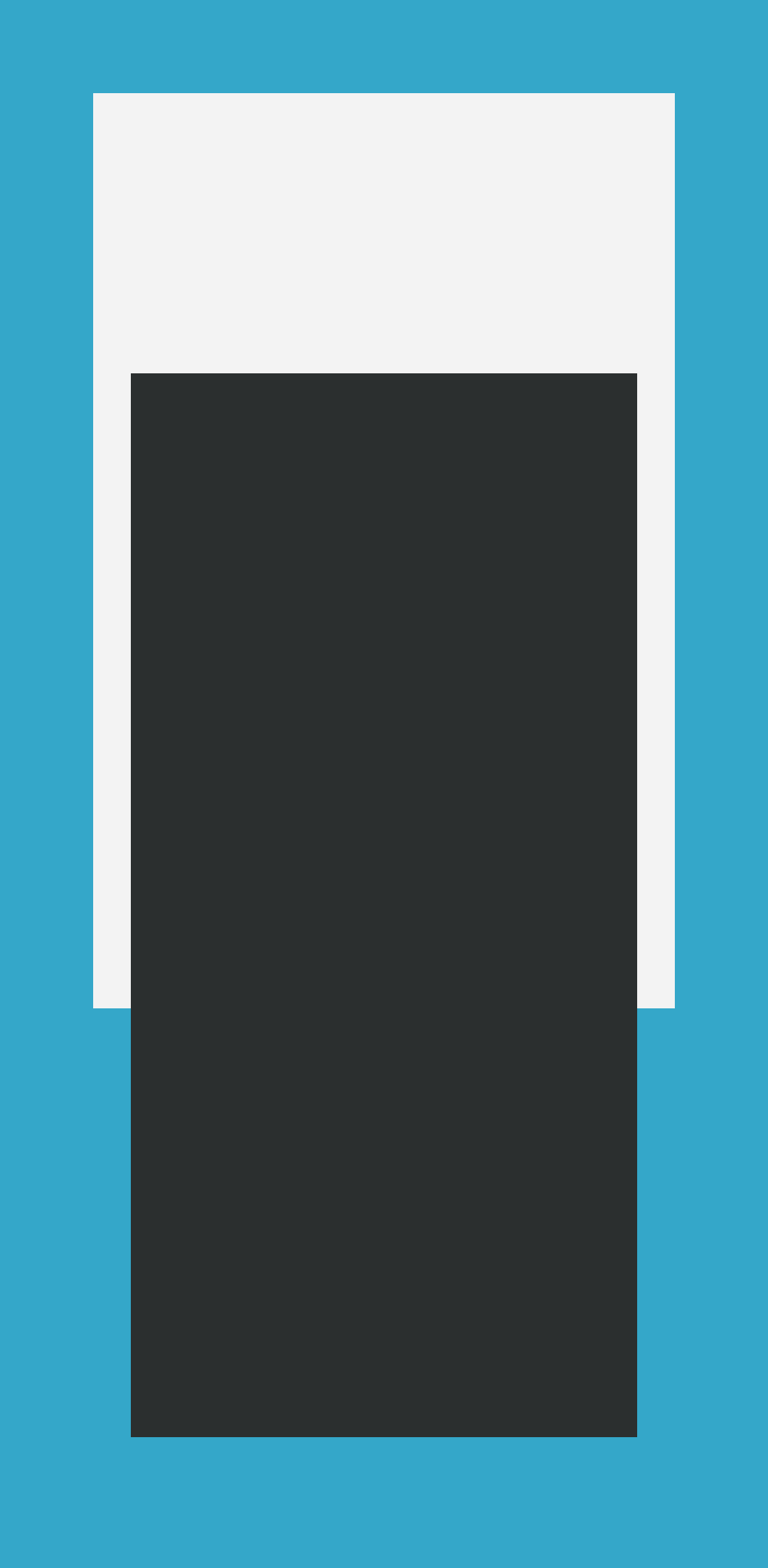 Screenshot of the app showing the results of the sample code from Example 2.