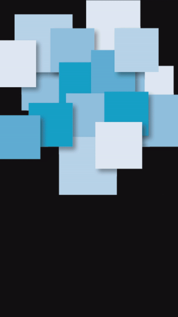 Screencapture of the app showing the results of the sample code from Example 1.