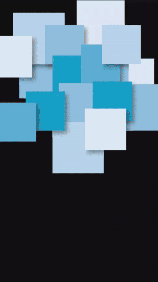 Screencapture of the app showing the results of the sample code from Example 2.