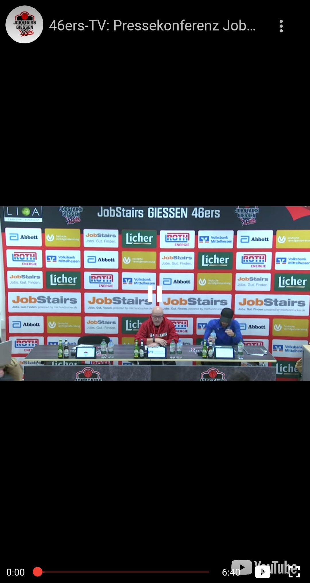 Screenshot of the app showing the results of the sample code from Example 1.